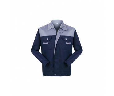 长袖车间工作服男女劳保服外套