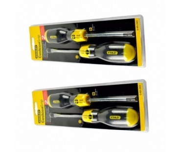 史丹利65-243-0-23 2件套胶柄螺丝批