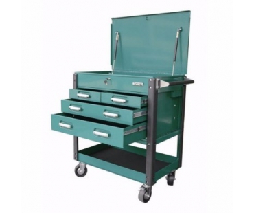 世达95119超霸四抽屉工具车