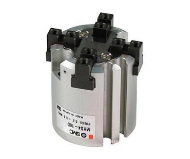 SMC MHS4系列 25mm缸径 4爪夹紧气缸