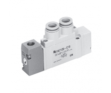 SMC SYA7120-02 Rc1/4 五通二位单气控...