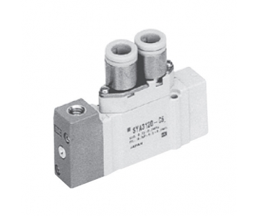 SMC SYA3120-M5 M5X0.8 五通二位单气...
