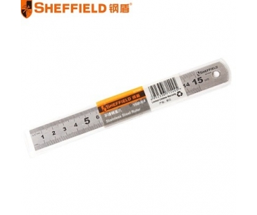钢盾不锈钢直尺6"(150mm)/1把