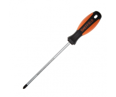 钢盾 双色柄十字螺丝批 PH3x200mm /1把