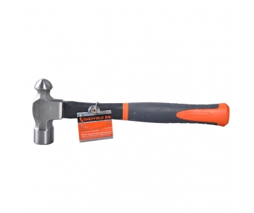 钢盾纤维柄圆头锤16oz/1把