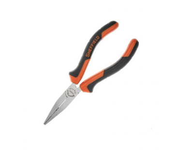 钢盾 双色柄扁嘴钳 6"/1把