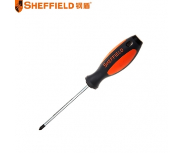 钢盾 双色柄十字螺丝批 PH2x125mm /1把