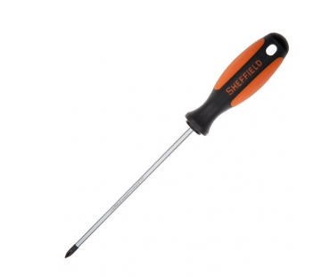 钢盾 双色柄十字螺丝批 PH1x150mm /1把