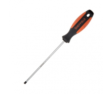 钢盾 双色柄平行一字螺丝批 5.0x150mm/1把