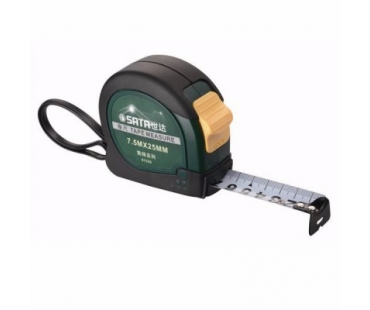 世达91336凯锋系列橡塑型钢卷尺7.5Mx25MM