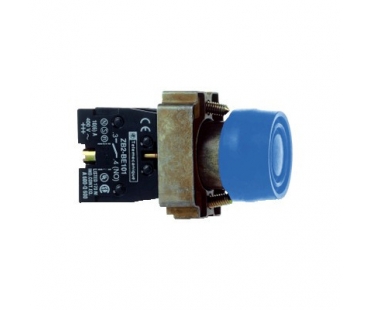 施耐德 蓝色 XB2BP61C φ22mm 1NO 弹簧...