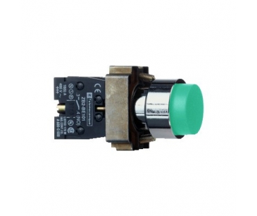 施耐德 绿色 XB2BL31C φ22mm 1NO 弹簧...