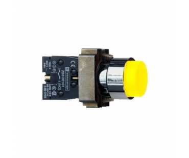 施耐德 黄色 XB2BL51C φ22mm 1NO 弹簧...
