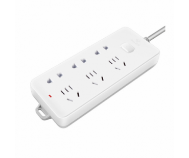 公牛 GN-402-1.8M 6位有线单开关接线板