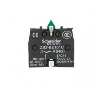 施耐德 ZB2BE101C XB2B系列开关用 1NO ...