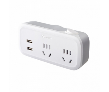 公牛 GN-934Q 单开关2.4A双USB设计三、三极...