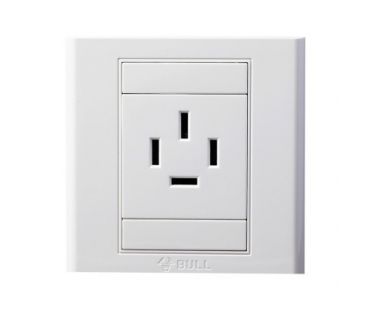 公牛 G05Z112 白色 16A 1位4孔 明装插座