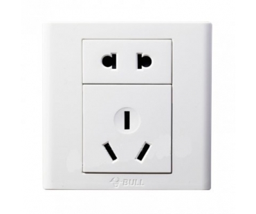 公牛 G05Z227 白色 2孔10A/3孔16AA 2...