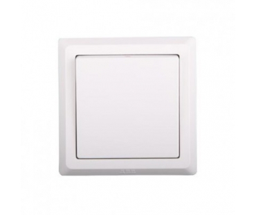 ABB AE101 暗装 白色 一开 单控 墙壁开关（A...
