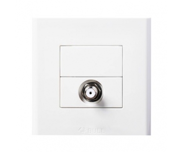 公牛 G05T103A 白色 一位 暗装 电视插座