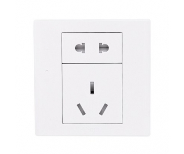 公牛 12100065 G06Z227 二极+三级分体插...