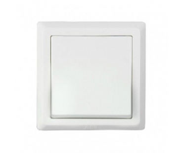 ABB AE105 暗装 白色 一开 双控 墙壁开关（A...