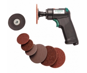 世达02521迷你气动粗磨机组套1/4"