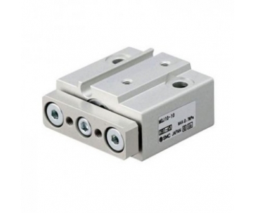 SMC MGJ10-10 10mm缸径10mm行程带导杆...