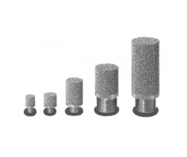 SMC AN101-01 烧结金属 R1/8 通用型消音...