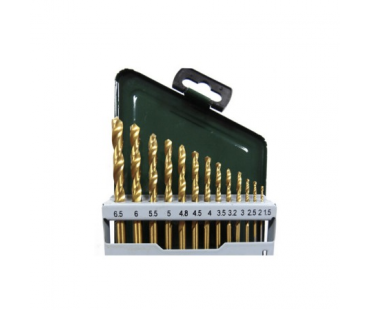 博世 2607019436 13支装 铁盒装镀钛麻花钻头...