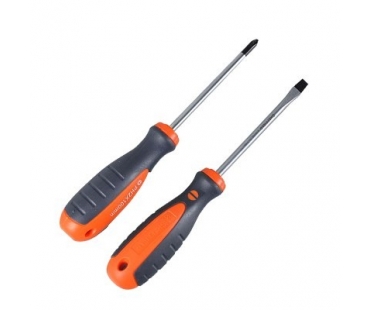 钢盾 2件套 吊卡式螺丝批/1套