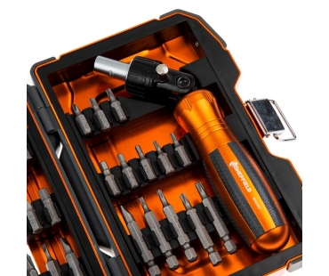 钢盾 27件套 棘轮螺丝批紧固套装/1套