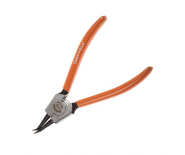 钢盾 美式轴用曲口卡簧钳 7"/1把