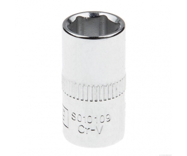 钢盾6.3mm系列公制6角标准套筒9mm/1支