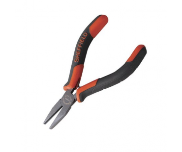 钢盾 双色柄迷你扁嘴钳 4.5"/1把