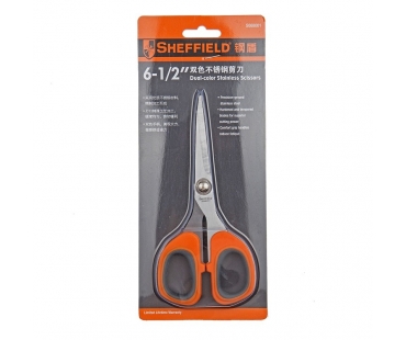 钢盾6-1/2"双色不锈钢剪刀/1套