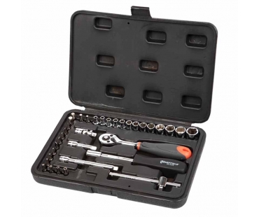 钢盾 35件套 6.3mm系列 公制组套 /1套