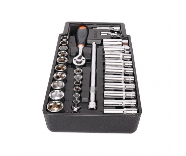 钢盾 31件套 10mm系列 套筒组合 /1套